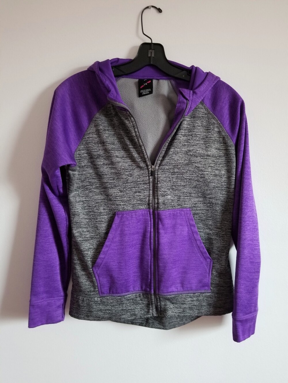 Head Women's Purple & Gray Full-Zip Hooded Jacket